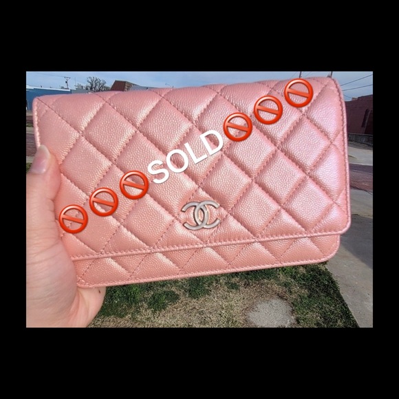 CHANEL Handbags - 🚫🚫SOLD🚫🚫Chanel 19s iridescent pink WOC